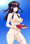 Tharja gets ready for a reading session [Kyoffie]