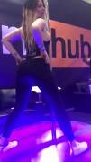 Ashley Alban shaking her amazing fat ass