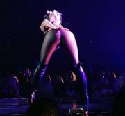 Britney Spears bending over for the camera.