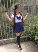 actual schoolgirl outfit: yay or nay?