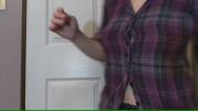 [OC] Plaid button up? No match for my tits!