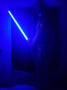 (24M) Any Star Wars fans? I think lightsabers make for great lighting.