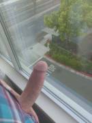 [M]y friend told me to do things in front of the hotel window and take pics.