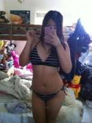 sunday arvo bikini shot! who likes a thick asian? xx