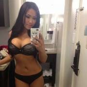 Pinay hottie in black lingerie with massive boobs (x-post from r/sexypinaybabes)