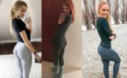 The Top M'd girls from the last 3 weeks of Girls in Yogapants