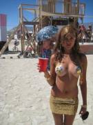 At the Burning Man festival