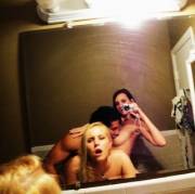 Bathroom FFM threesome