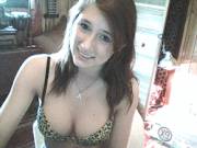 Gorgeous babe revealing a perfect pair on cam