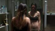 Jennifer Connelly and a tall mirror