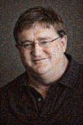 A montage of r/gonewild pictures that form Gabe Newell
