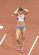 Serbian track and field athlete Ivana Španović