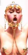 Slave Jewelry (Slave Nina by kinkydept)