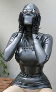 Silenced in rubber