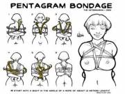 pentagram chest harness