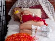 Cheerleader kidnapped right before practice. I have an idea what they're going to do to her...