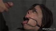 Another open mouth gagged (gif)