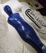 Blue mummy