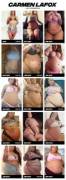 Carmen LaFox's real-life belly expansion