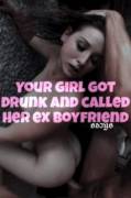 Drunk sex with the ex
