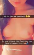 She hates to admit her new fantasy [Girlfriend][Snapchat][Bully]
