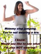 Moms not wearing a bra [m/s][gif]