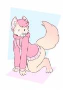 Floofyboi in a sweater! by catboots :3