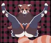 Red Panda schoolgirl [F]