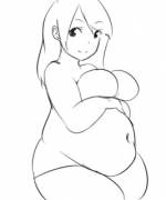 Animated Girl Weight Gain~Expansion