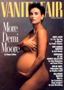 Pregnant Bellies on Magazine Covers