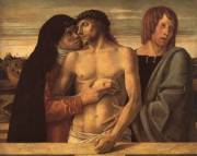 Christ, Madonna and St. John