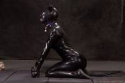 Rubber cat girl (from r/petplay)