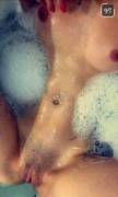Same 20yo french girl, having fun in her bath