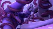 Liara and Aria can't escape the pleasure [Mass Effect]
