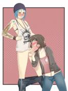 This is something she won't take back. [Life Is Strange, Artist Unknown]