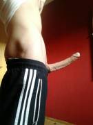 Long german dick standing up from my body (M19)