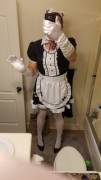 Would love to be someone's locked sissy maid..