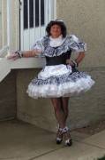 French Maid - Posing in my one of my French Maid Uniforms