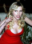 Scarlett Johansson in the legendary Red Dress