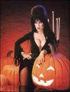 Elvira. Mistress of the macabre and queen of cleavage