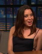 I need Aubrey Plaza to jerk me off all over her face