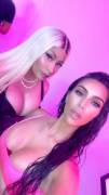 Kim Kardashian and Nicki Minaj Would Be Such a Fun Threesome