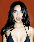 I want to have Megan Fox on her knees with her hands tied behind her back and a ring gag holding her pretty plump lips apart while I thrust in and out of her warm, wet mouth