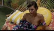 Rachel looks gorgeous on the hammock