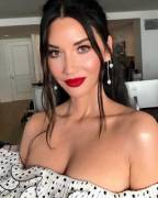 I could cuddle up and take a nap in Olivia Munn's ample cleavage.