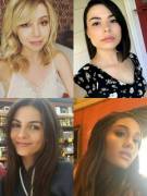 Hot Nickelodeon girls Jennette McCurdy, Miranda Cosgrove, Victoria Justice, Ariana Grande