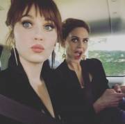 No matter how busy they get the Deschanel Sisters always make time for sisterly activities like cruising for cocks to share