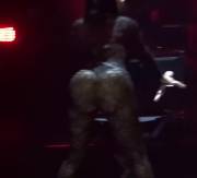 Nicki Minaj shaking ass at a concert