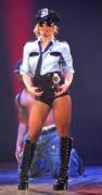 Britney the policewoman