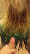 Green-haired cumslut (AIC)